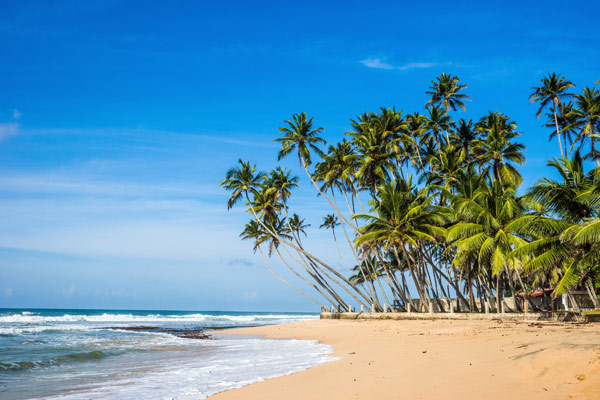 Pláže na Srí Lanke