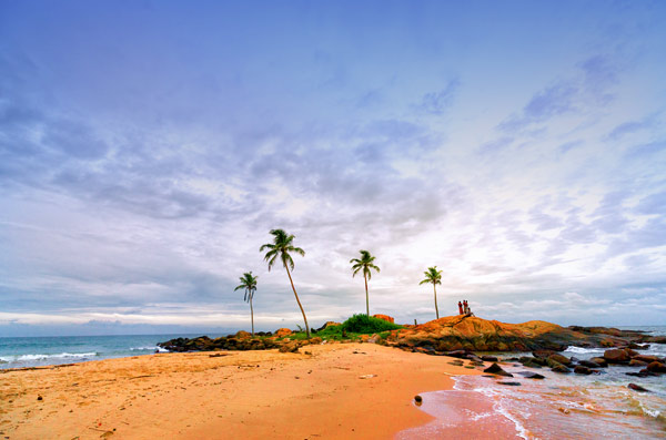 Krásné pláže Srí Lanka